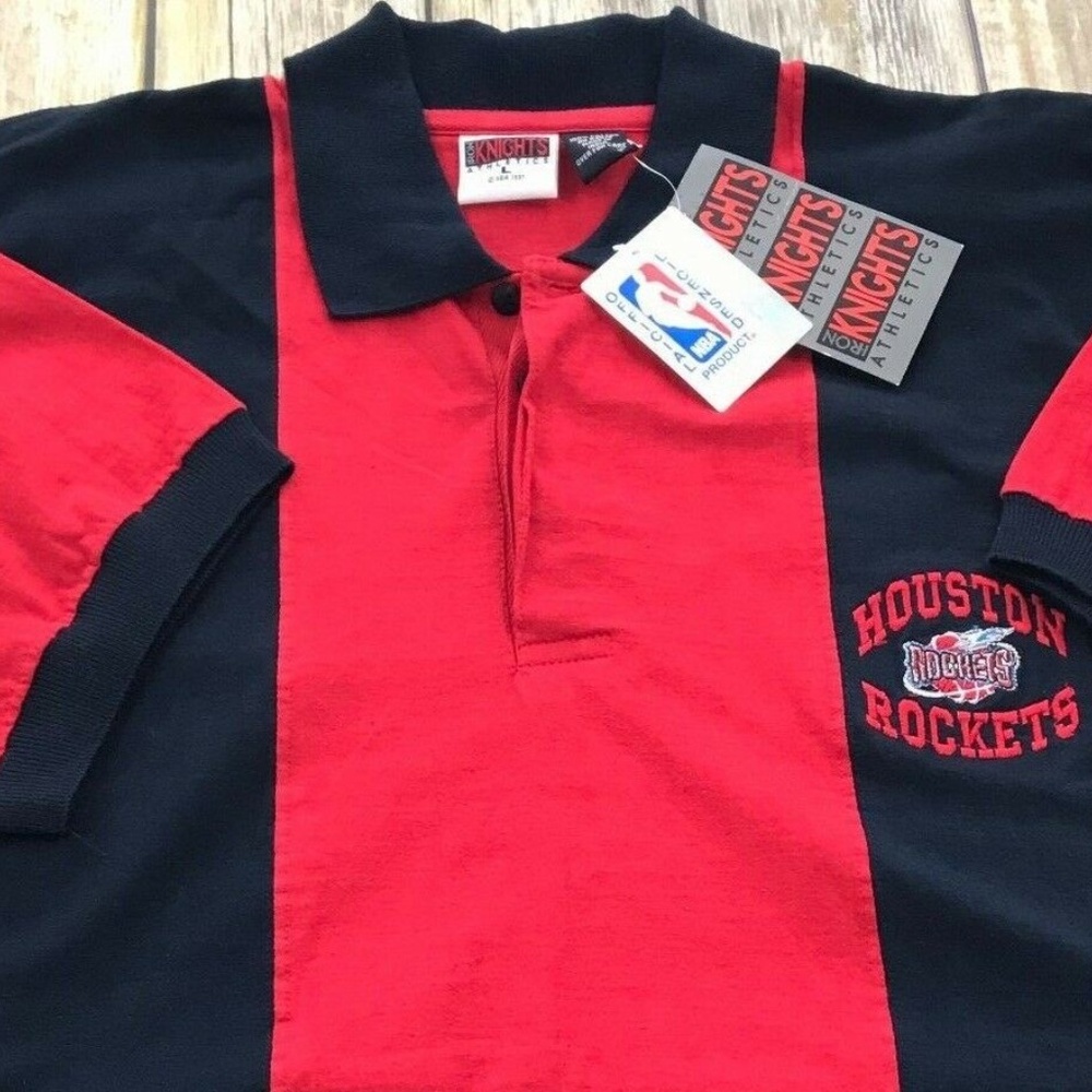 Houston Rockets Shirt Size Large 1997 RARE NWT - Picture 6 of 8